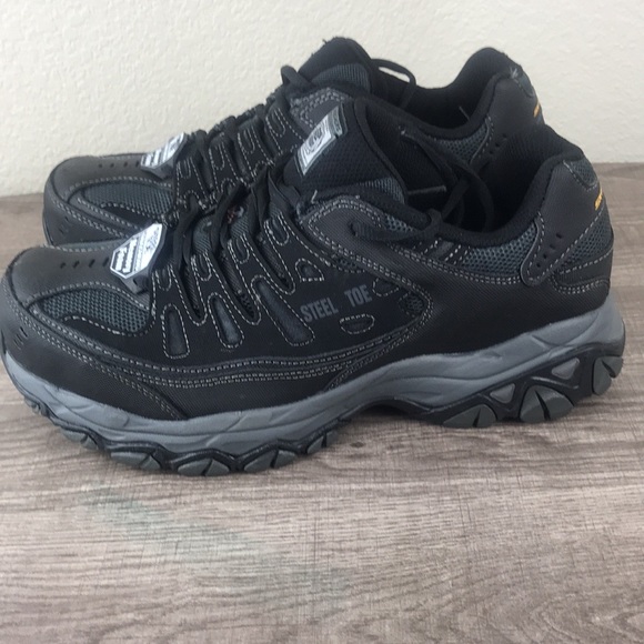Skechers Work Men's Grinnel Relaxed Fit Size 8.5 - Picture 8 of 11